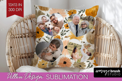 Pumpkun Photo Pillow PNG - Fall Picture Frame Pillow Cover Product Image 1