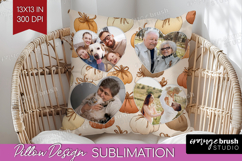 Pumpkun Photo Pillow PNG - Fall Picture Frame Pillow Cover Product Image 1