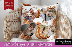 Pumpkun Photo Pillow PNG - Fall Picture Frame Pillow Cover Product Image 1