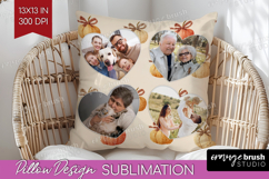 Pumpkun Photo Pillow PNG - Fall Picture Frame Pillow Cover Product Image 1
