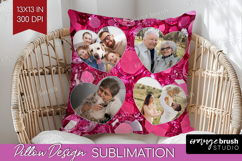 Gem Texture Photo Pillow PNG - Gemstone Picture Frame Pillow Product Image 1