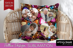 Gem Texture Photo Pillow PNG - Gemstone Picture Frame Pillow Product Image 1
