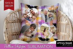 Halloween Photo Pillow PNG - Spooky Picture Frame Pillow Product Image 1