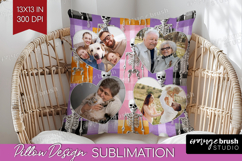 Halloween Photo Pillow PNG - Spooky Picture Frame Pillow Product Image 1