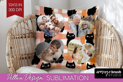 Halloween Photo Pillow PNG - Spooky Picture Frame Pillow Product Image 1