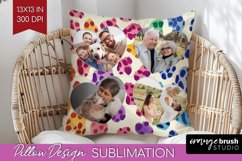 Leopard Print Photo Pillow PNG - Animal Pattern Picture Product Image 1
