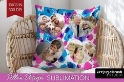 Leopard Print Photo Pillow PNG - Animal Pattern Picture Product Image 1