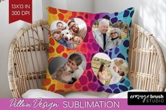 Leopard Print Photo Pillow PNG - Animal Pattern Picture Product Image 1