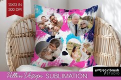 Leopard Print Photo Pillow PNG - Animal Pattern Picture Product Image 1