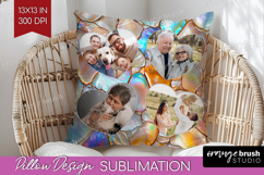 Pearl Photo Pillow PNG - Pearl Texture Picture Frame Pillow Product Image 1
