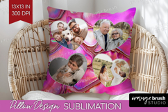 Pearl Photo Pillow PNG - Pearl Texture Picture Frame Pillow Product Image 1