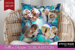 Pearl Photo Pillow PNG - Pearl Texture Picture Frame Pillow Product Image 1