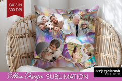 Pearl Photo Pillow PNG - Pearl Texture Picture Frame Pillow Product Image 1