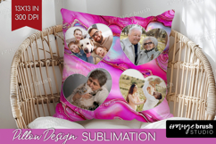 Pearl Photo Pillow PNG - Pearl Texture Picture Frame Pillow Product Image 1