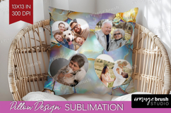 Pearl Photo Pillow PNG - Pearl Texture Picture Frame Pillow Product Image 1