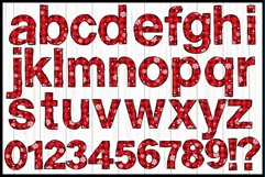 Christmas Alphabet Bundle, Decorative ABC Sublimation Files Product Image 3
