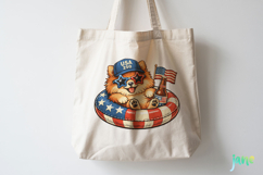 Patriotic Dog Collection PNG Product Image 3