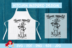 Bone appetit SVG, Skeleton SVG Product Image 1