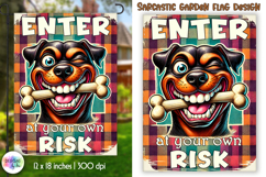 Sarcastic Garden Flag Bundle, Funny Garden Sign Product Image 5