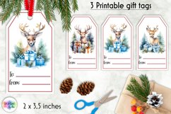 Christmas Gift Tags Bundle | 150 Personalized Gift Tags PNG Product Image 7