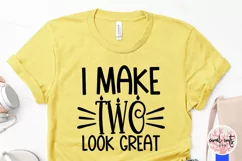 I make 2 look great - Birthday SVG EPS DXF PNG Product Image 3