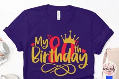 My 80th birthday - Birthday SVG EPS DXF PNG Cutting File Product Image 3