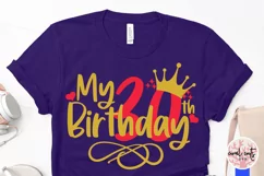 My 30th birthday - Birthday SVG EPS DXF PNG Cutting File Product Image 3