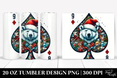 Christmas PNG 20 Oz Tumbler Design Product Image 1