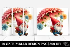 Cute Gnome Air Adventure | 20 Oz Tumbler Product Image 1