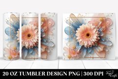 Glossy Gerbera, Sublimation Clipart Product Image 1
