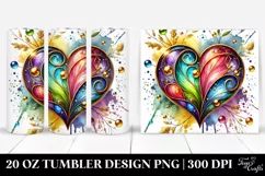 Love 20 Oz Tumbler Png Product Image 1