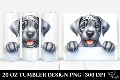 Funny Baby Great Dane | 20 Oz Tumbler Product Image 1