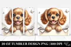 Funny Baby Cocker Spaniel | 20 Oz Tumbler Product Image 1