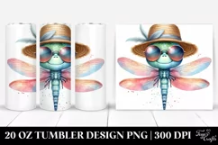 Cute Baby Dragonfly Sunglasses | 20 Oz Tumbler Product Image 1