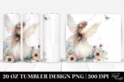 Whimsical Watercolor Fairy Clipart Product Image 1