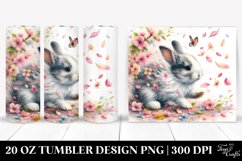 Spring Petals Rabbit Tumbler 20 oz Product Image 2