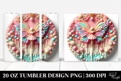 Vibrant Christmas Fairy Clipart Product Image 1