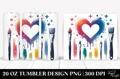 Valentines 20 Oz Tumbler Png Product Image 1