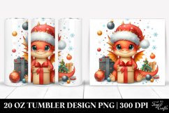 Christmas PNG 20 Oz Tumbler Design Product Image 1