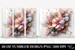 Impatiens in Material | 20 oz Tumbler Product Image 1