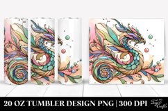 Stained Snapdragon | 20 oz Tumbler Product Image 1