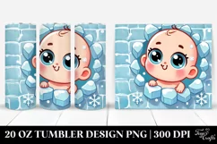 Cute Baby from Icy Wall 20 Oz Tumbler Product Image 1