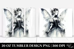 Washed Gothic Fairy | 20 oz Tumbler Product Image 1