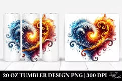 Love 20 Oz Tumbler Png Product Image 1