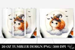 Simple Baby Snail on Cloud for Halloween, High-Res 20 Oz Product Image 1