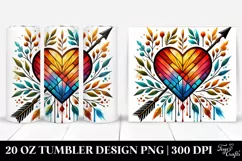 Valentines 20 Oz Tumbler Png Product Image 1
