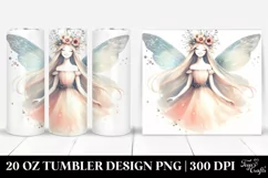 Retro Smiling Fairy | 20 oz Tumbler Product Image 1