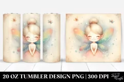 Retro Smiling Fairy | 20 oz Tumbler Product Image 1