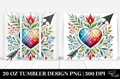 Valentines 20 Oz Tumbler Png Product Image 1