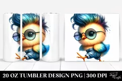 Funny Baby Chicken | 20 oz Tumbler Product Image 1